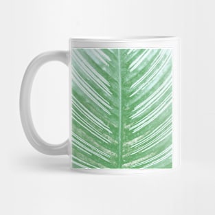 Green leaf Mug